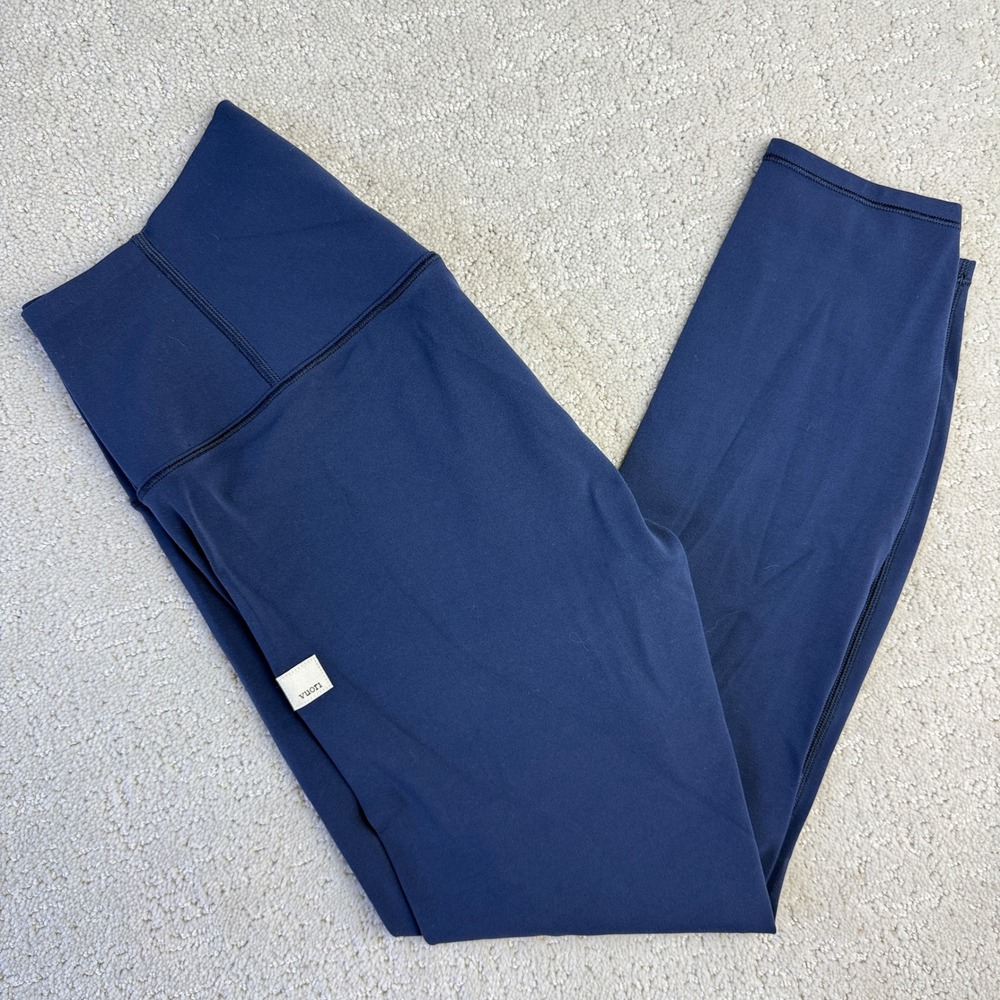 Vuori AllTheFeels Legging Women XS Blue Coast Hi Rise Short 22 Inseam BlissBlend